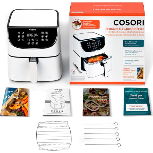Мультипіч Cosori Premium 5.5L White (CP158-AF-RXW)