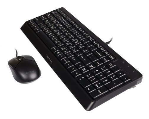 Комплект клавіатура+миша A4tech F1512 Black