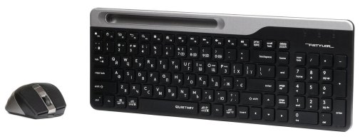 Комплект клавіатура+миша A4tech FB2535CS Smoky Grey