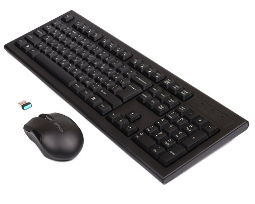 Комплект клавіатура+мишка A4tech 3000N Black