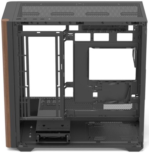 Корпус AeroCool D301A-G-BK-v2 Black with window (ACCS-DS03043.11)