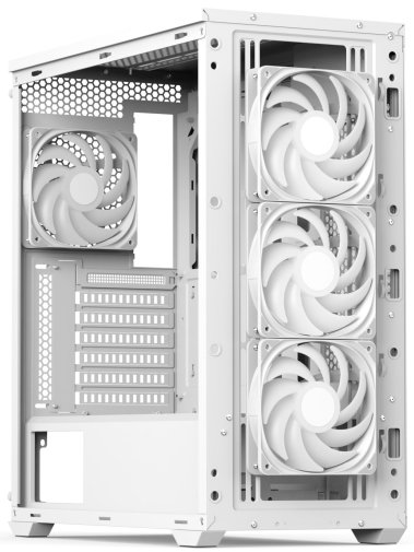 Корпус AeroCool D501A-G-WT-v2 White with window (ACCM-DS01043.21)
