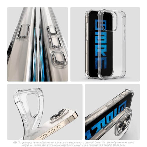 Чохол ArmorStandart for Poco F6 Pro - Air Force Clear (ARM73537)