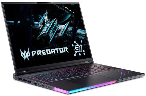 Фото: Ноутбук Acer Predator Helios 18 AI PH18-73-97PH NH.QVXEU.003 Black - 18" IPS 120 Гц / Intel Core Ultra 9 / 275HX / DDR5 64 ГБ / PCI-E SSD 2 ТБ / GeForce RTX 5090 № 10 | KTC