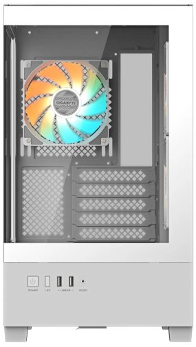 Корпус Gigabyte C201 Panoramic White with window (GB-C201P ICE)