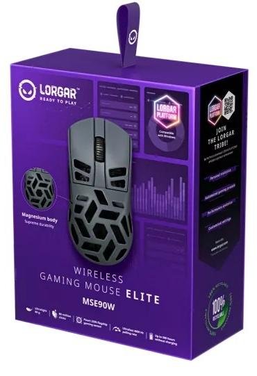 Миша Lorgar Elite MSE90W Wireless Dark Grey (LRG-MSE90W-DG)
