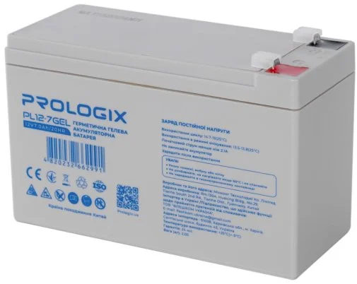 Фото: Батарея ProLogix 12V 7Ah GEL (PL12-7GEL) № 8 | KTC