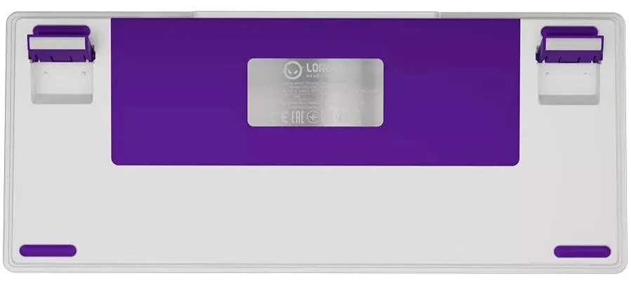 Фото: Клавіатура Lorgar KBP7075W Toxic Purple ENG WL/RT/USB White (LRG-KBP7075W-WH-US) № 14 | KTC
