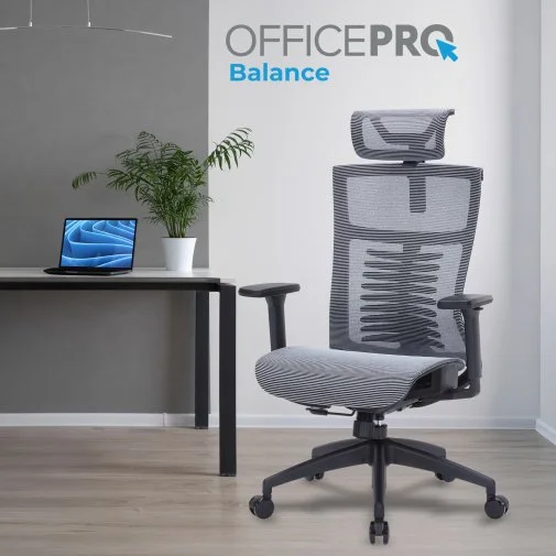 Фото: Крісло OfficePro Balance OC620 Black/Dark Gray (OC620-B-DG-DG) № 23 | KTC