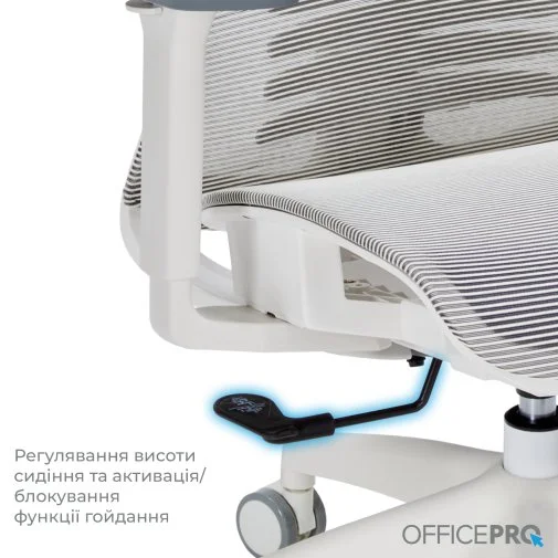 Фото: Крісло OfficePro Balance OC620 White/Ligth Gray (OC620-W-LG-LG) № 29 | KTC