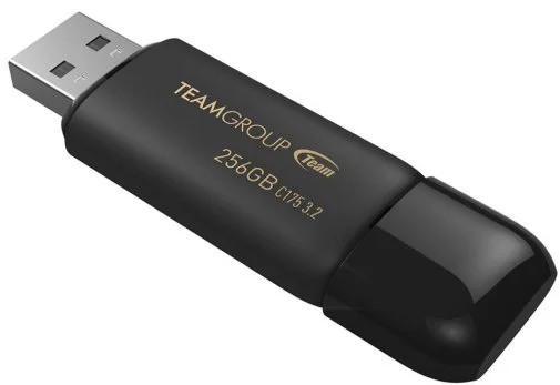Фото: Флешка USB Team C175 256GB Pearl Black (TC1753256GB01) № 10 | KTC