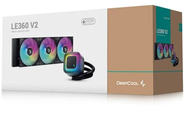 Фото: Система рідинного охолодження Deepcool LE360 V2 (R-LE360-BKAMMC-G-2) № 12 | KTC