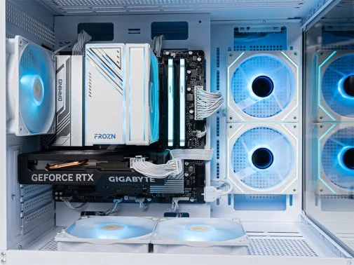 Фото: Персональний комп'ютер КТС Gaming White (G12V30) - AMD Ryzen 7 8700F / 32 ГБ DDR5 / PCI-E SSD 1 ТБ / Nvidia / GeForce RTX 5060 Ti, 16 ГБ / AMD B650 / 650 Вт № 15 | KTC