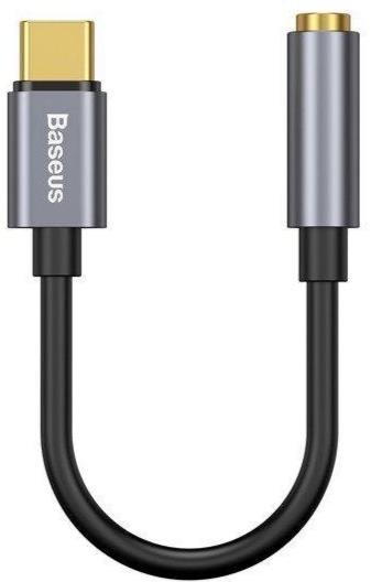 Перехідник Baseus L54 Type-C / Jack 3.5mm F Gray (CATL54-0G)