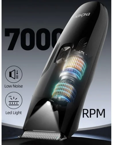 Фото: Тример ENCHEN Body Hair Trimme Spark 3 Black № 21 | KTC