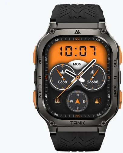 Фото: Смарт годинник KOSPET Tank M3 Ultra Black № 6 | KTC