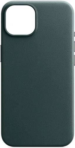 Фото: Чохол ArmorStandart for Apple iPhone 15 - FAKE Leather Case Sequoia Green (ARM76291) № 6 | KTC