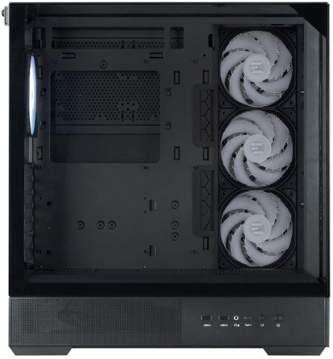 Корпус Zalman P40 Prism Plus Black with window (P40PRISMPLUSBLACK)