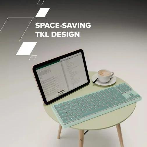 Фото: Клавіатура Canyon OnType 10 USB Green (CNS-HKB10GR) № 21 | KTC