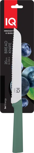 Фото: Ніж кухонний для хліба IQ Be Energy 20cm Green (IQ-11001-6) № 9 | KTC
