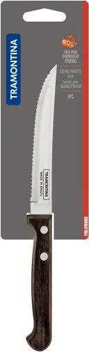 Фото: Ніж кухонний для стейку Tramontina POLYWOOD 12.7cm Brown (21122/195) № 7 | KTC