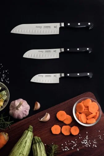 Фото: Ніж кухонний кухарський Tramontina CENTURY 17.8cm Black (24020/007) № 11 | KTC