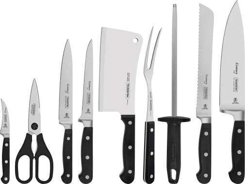 Фото: Набір ножів Tramontina CENTURY Gift 10pcs Black (24099/021) № 11 | KTC