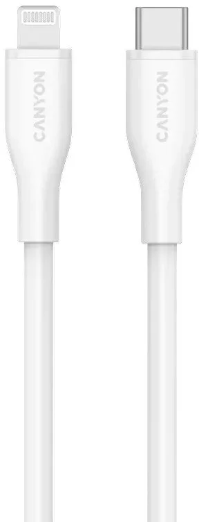 Фото: Кабель Canyon CLNM60 60W Type-C / Lightning 1m White (CNS-CLNM60SC10W) № 11 | KTC
