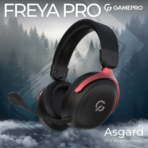 Фото: Гарнітура GamePro Asgard Freya Pro Black/Red (HSW201BR) № 20 | KTC