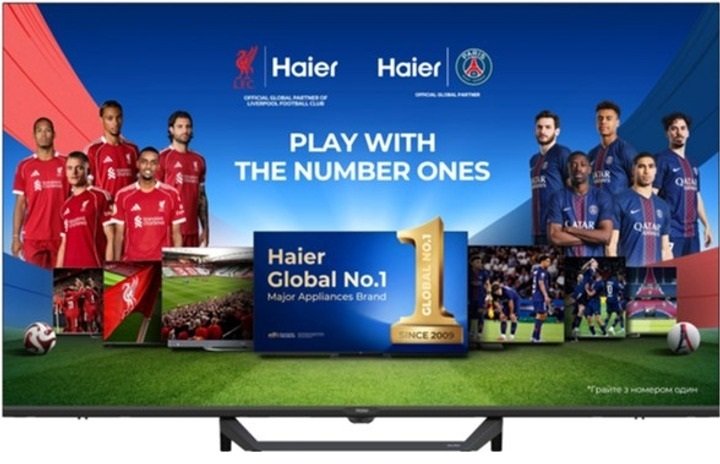 Телевізор QLED Haier H43S80FUX (Google TV, Wi-Fi, 3840x2160)