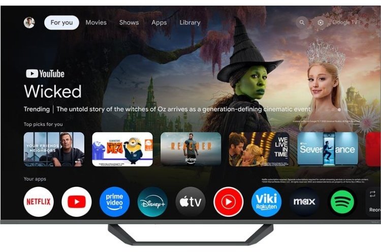 Телевізор QLED Tesla Q50E655GUS (Google TV, Wi-Fi, 3840x2160)