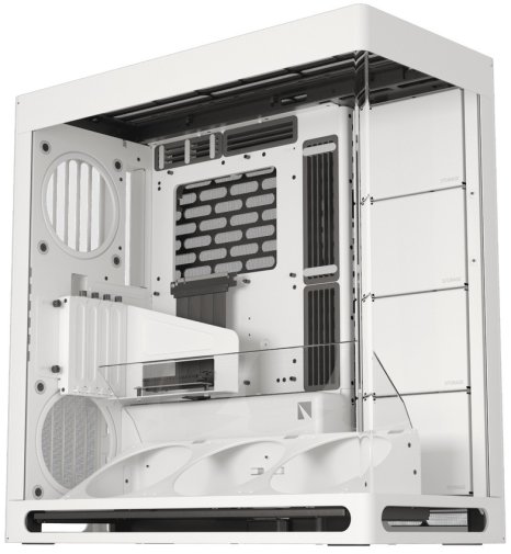 Корпус HAVN HS 420 VGPU White with window (HVN-CA-HS420-07)
