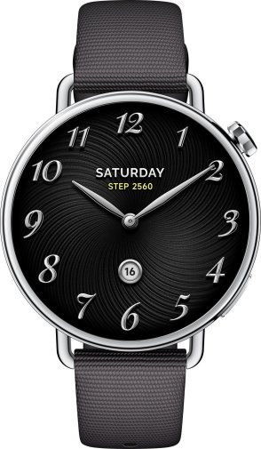 Смарт годинник Xiaomi Watch S4 41mm Fluororubber Strap Black (BHR07VRGL)