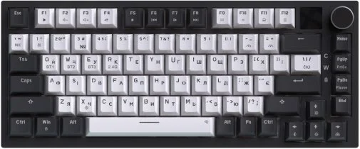 Фото: Клавіатура GamePro Genesis Asgard Valhalla Pro MK160W-D-Pro Rainy Switches White № 15 | KTC