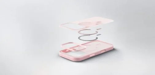 Фото: Чохол Belkin for Apple iPhone 17 Pro - Magnetic Protective Grip Pink (MSA035HQPK) № 29 | KTC