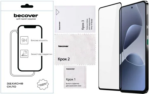 Фото: Захисне скло BeCover for Infinix Hot 60i X6730 - Black (713730) № 8 | KTC