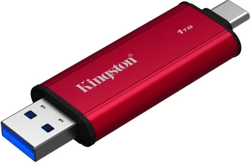 Фото: Зовнішній SSD-накопичувач Kingston Dual Portable 1TB Red (SPSD/1TB) № 18 | KTC