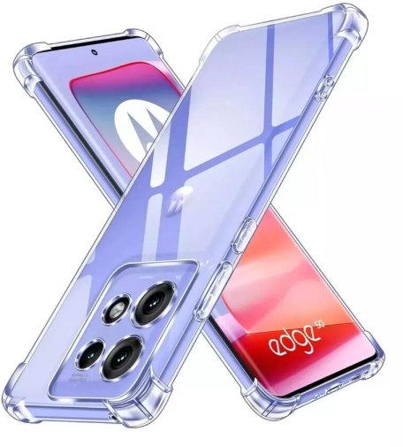 Чохол-накладка Anti-Shock BeCover для Motorola Edge 50 Clear (713149)