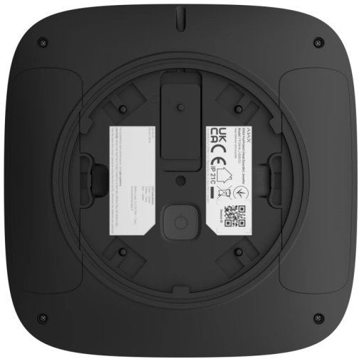 Бездротовий адресний пожежний сповіщувач точковий тепловий Ajax EN54 FireProtect (Heat) Jeweller Black