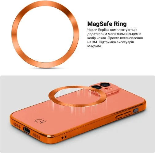 Фото: Чохол ArmorStandart for Apple iPhone 11 - Replica MagSafe Orange (ARM76170) № 9 | KTC