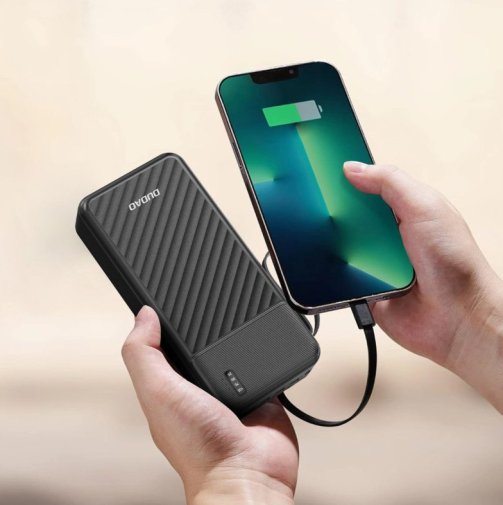 Батарея універсальна Dudao K11 Pro 20000mAh Black (6977196681877)