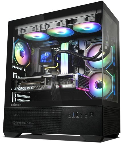 Корпус Zalman Chronix V2 Black with window (CHRONIXV2BLACK)