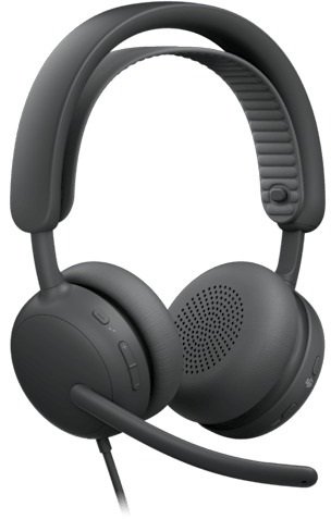 Гарнітура накладна Logitech Zone Wired 2 for Business Teams version, Graphite