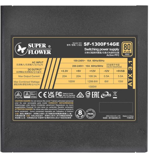 Блок живлення Super Flower 1300W Leadex III (SF-1300F14GE)