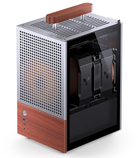 Корпус Jonsbo T6 Silver with window