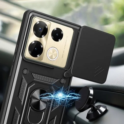 Фото: Чохол BeCover for Infinix Note 40 Pro X6851 - Military Black (712160) № 10 | KTC