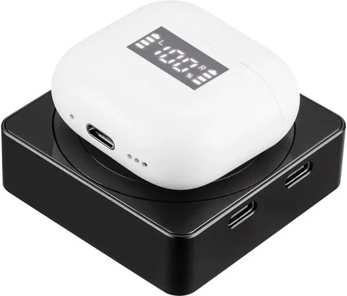 Фото: Батарея універсальна Sandberg 3in1 Magnet Powerbank 5000mAh 20W Qi Wireless 15W Black (421-28) № 21 | KTC