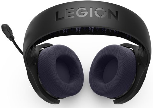 Гарнітура накладна Lenovo Legion H410 Wireless, Black/Purple ( Gaming )