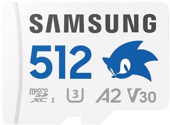 FLASH пам'ять Samsung Pro Plus Sonic the Hedgehog UHS-I V30 U3 Micro SDXC 512GB with adapter (MB-MD512SA/LC1)