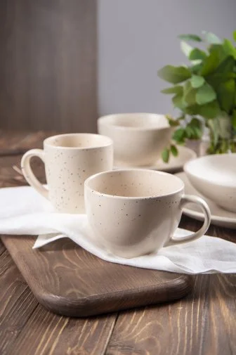Фото: Тарілка Limited Edition SANDY CREAM 20cm (ZH-7013-3) № 10 | KTC
